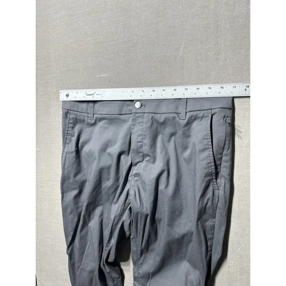 Birddogs Pants Mens 34x32 Grey Performance Stretch Preppy Chino Golf - Picture 6 of 8